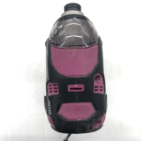 ДД HiKOKI ハイコーキ  インパクトドライバ   程度B 充電器・充電池2個・ケース付 18v JO13634 WH18DDL2 ピンク