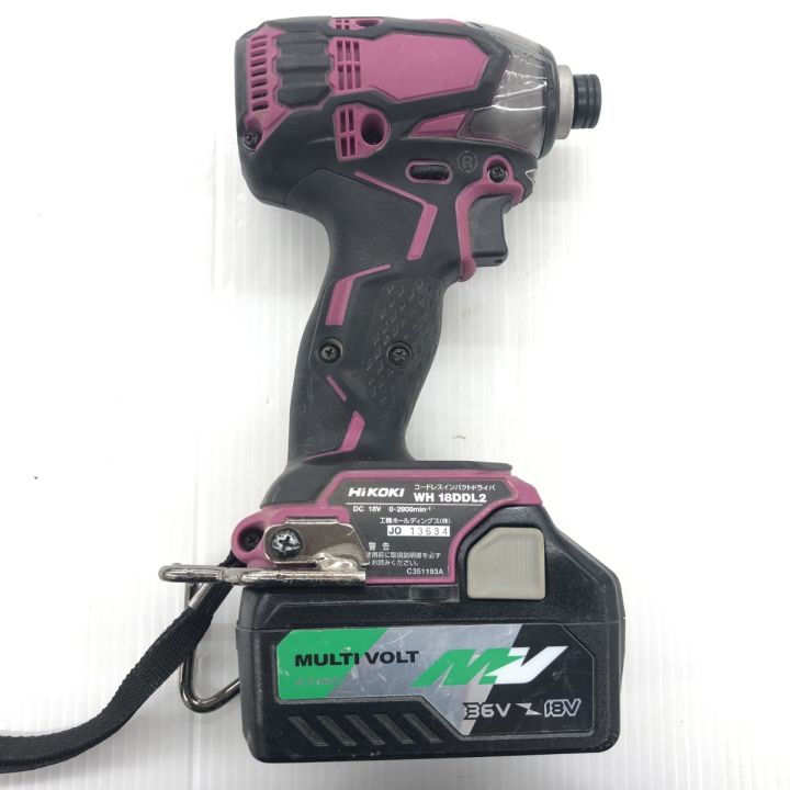 ДД HiKOKI ハイコーキ インパクトドライバ 程度B 充電器・充電池2個