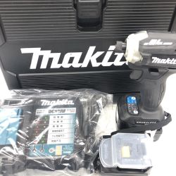 ДД MAKITA マキタ インパクトドライバ 未使用品(S) 充電器・充電池2個・ケース付 コードレス式 14.4v 6.0Ah 95921 TD161DRGX ブラック Sランク