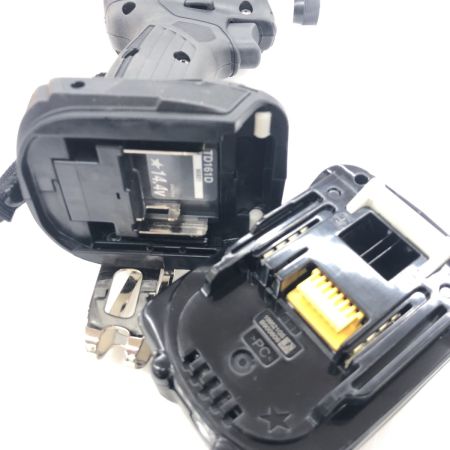 ДД MAKITA マキタ インパクトドライバ 未使用品(S) 充電器・充電池2個・ケース付 コードレス式 14.4v 6.0Ah 95921 TD161DRGX ブラック