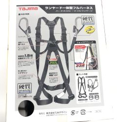 ДД TAJIMA タジマ フルハーネス型安全帯　未使用品 A1GSMJR-WL2BK Sランク