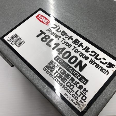 ДД TONE トネ プレセット型トルクレンチ 程度A T8L1400N