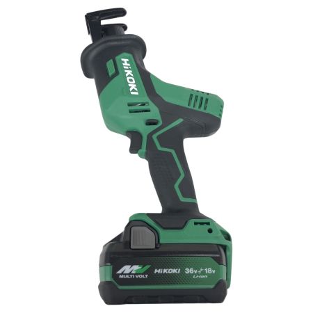 ДД HiKOKI ハイコーキ 工具 切断工具 セーバーソー 程度A 充電器・充電池2個・ケース付 コードレス式 18v JO40750 CR18DA グリーン