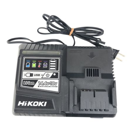 ДД HiKOKI ハイコーキ インパクトドライバ 程度A 充電器・充電池1個・ケース付 コードレス式 18v 683212 WH18DDL2 ブラック