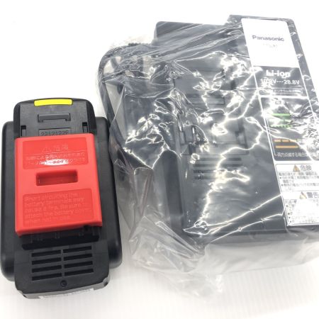 ДД Panasonic パナソニック インパクトドライバ 程度B 充電器・充電池2個・ケース付 コードレス式 18v 充電器,充電池一つ未使用 EZ1DD2 ブラック