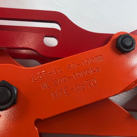 ДД イーグルクランプ  L形鋼専用 美品 LCT-1 オレンジ