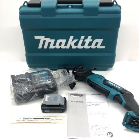 ДД MAKITA マキタ レシプロソー MAKITA JR104D ブルー 程度AB 充電器・充電池1個・ケース付 0060135Y JR104D ブルー