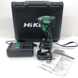 ДД HiKOKI ハイコーキ インパクトドライバ HiKOKI WH12DCA グリーン 未使用品(S) 充電器・充電池2個・ケース付 JO20354 WH12DCA グリーン Sランク