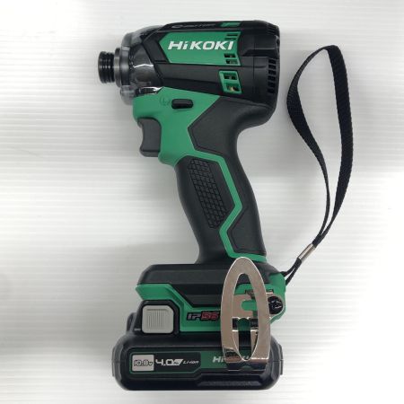 ДД HiKOKI ハイコーキ インパクトドライバ HiKOKI WH12DCA グリーン 未使用品(S) 充電器・充電池2個・ケース付 JO20354 WH12DCA グリーン