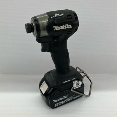 ДД MAKITA マキタ 充電池1個付 コードレス式 18v 6.0Ah 7/0/0 323151 使用感有 TD173D ブラック