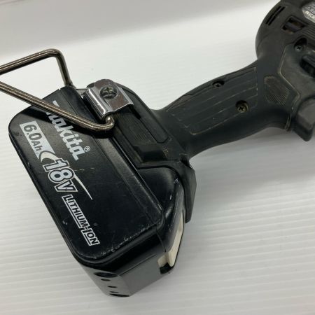 ДД MAKITA マキタ 充電池1個付 コードレス式 18v 6.0Ah 7/0/0 323151 使用感有 TD173D ブラック