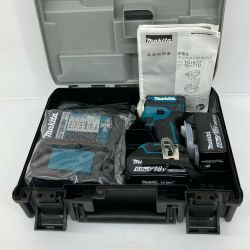 ДД MAKITA マキタ インパクトドライバ 未使用に近い 充電器・充電池2個・ケース付 TD171DRGX ブルー Sランク