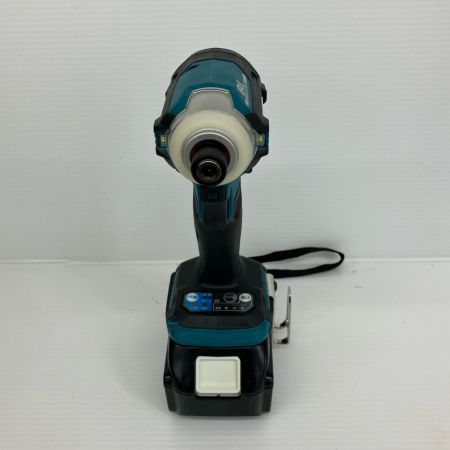 ДД MAKITA マキタ インパクトドライバ 未使用に近い 充電器・充電池2個・ケース付 TD171DRGX ブルー