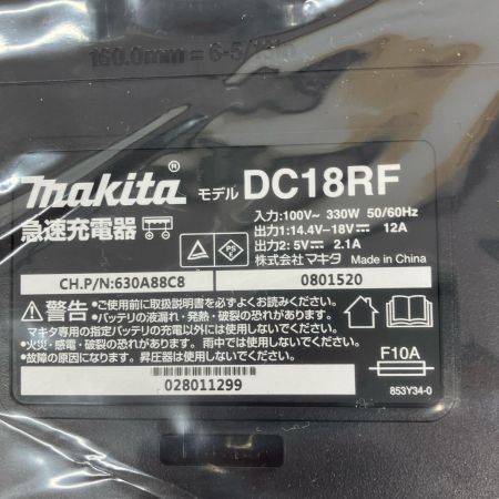 ДД MAKITA マキタ インパクトドライバ 未使用に近い 充電器・充電池2個・ケース付 TD171DRGX ブルー