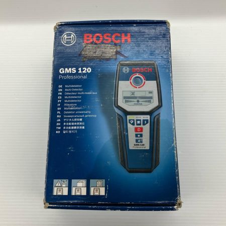 ДД BOSCH ボッシュ デジタル探知機　程度B 箱付 GMS120 ネイビー