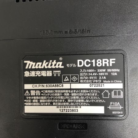 ДД MAKITA マキタ 18v 6.0Ah コードレス式インパクトドライバ 充電器・充電池2個・ケース付 TD171D ブルー