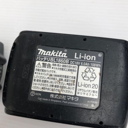 ДД MAKITA マキタ 18v 6.0Ah コードレス式インパクトドライバ 充電器・充電池2個・ケース付 TD171D ブルー