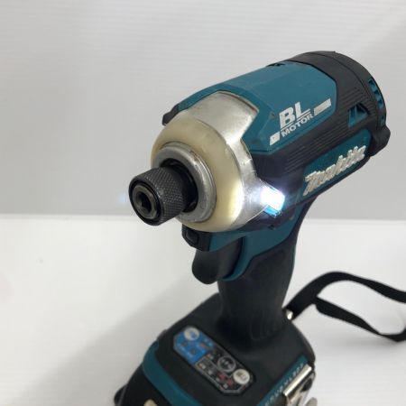 ДД MAKITA マキタ 18v 6.0Ah コードレス式インパクトドライバ 充電器・充電池2個・ケース付 TD171D ブルー