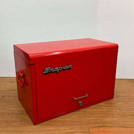 ДД Snap-on スナップオン 工具ケース 000617H キズ・ハガレ有 カナダ製 旧ロゴ 引き出し9個 鍵無し KRA59K レッド