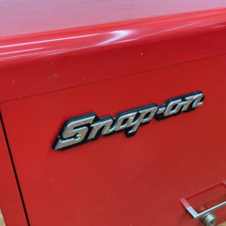 ДД Snap-on スナップオン 工具ケース 000617H キズ・ハガレ有 カナダ製 旧ロゴ 引き出し9個 鍵無し KRA59K レッド