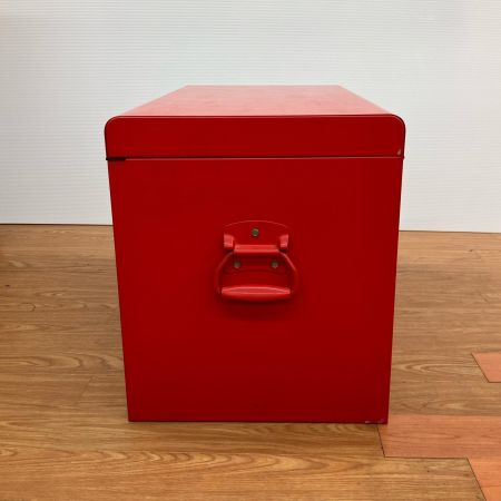 ДД Snap-on スナップオン 工具ケース 000617H キズ・ハガレ有 カナダ製 旧ロゴ 引き出し9個 鍵無し KRA59K レッド