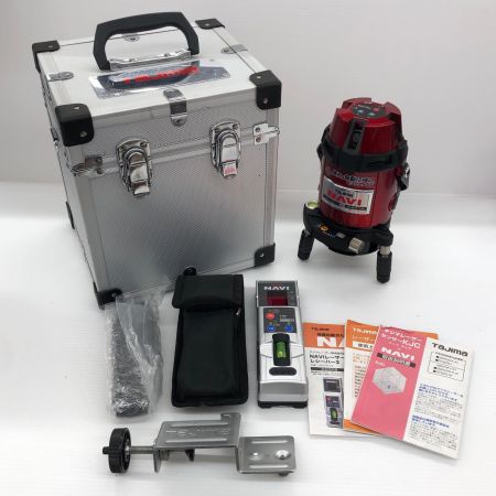ДД TAJIMA タジマ レーザー墨出し器 ケース・受光器付き ZEROSN-KJC レッド