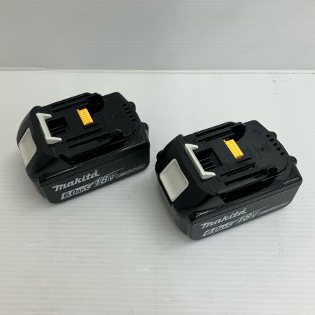 ДД MAKITA マキタ コードレス式インパクトドライバ  18v 6.0Ah 充電器・充電池2個・ケース付 TD173D ブラック