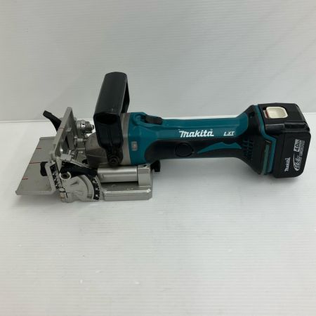 ДД MAKITA マキタ コードレス式 ジョイントカッタ 14.4v 4.0Ah 充電池1個付 PJ140D ブルー