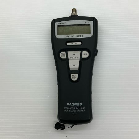 ДД MASPRO マスプロ デジタルレベルチェッカー  LCT4 グレー