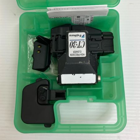 ДД Fujikura フジクラ 光ファイバカッタ  CT-30 ブラック