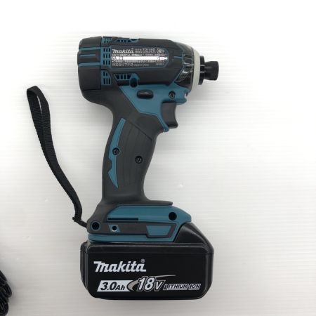 ДД MAKITA マキタ インパクトドライバ コードレス式 18v  充電器・充電池2個・ケース付 TD149D ブルー