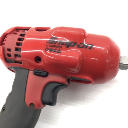 ДД Snap-on スナップオン  締め付け工具　インパクトレンチ　充電器・充電池1個付　 CTJ4418 レッド×ブラック