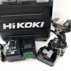 ДД HiKOKI ハイコーキ インパクトドライバ  程度B 充電器・充電池2個・ケース付 コードレス式 36v 2.5Ah JD406388 WH36DD ホワイト Bランク