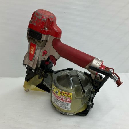 ДД MAX マックス エアツール スーパーネイラ 高圧 プラ連結ネイル32~65㎜ HN-65N1 レッド