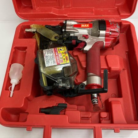 ДД MAX マックス エアツール スーパーネイラ 高圧 プラ連結ネイル32~65㎜ HN-65N1 レッド