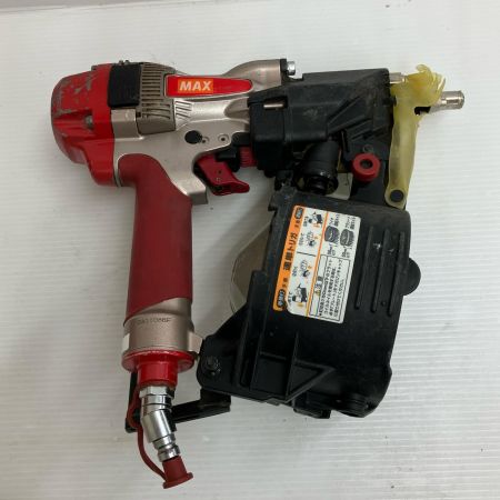 ДД MAX マックス エアツール スーパーネイラ 高圧 プラ連結ネイル32~65㎜ HN-65N1 レッド