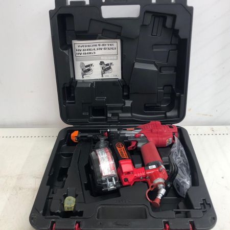 ДД MAX マックス エアツール ターボドライバー 高圧 ねじ足長25~41㎜ HV-R41G4 レッド