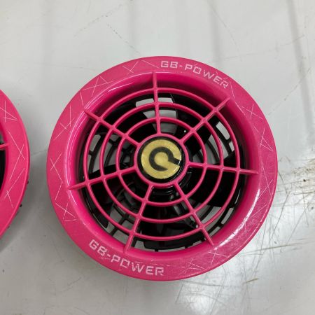 ДД 長信ジャパン 充電式ファン充電器・充電池1個付 10-28v GF1-P ピンク