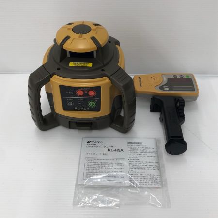 ДД TOPCON ローティングレーザー ケース・受光器付 RH-H5A