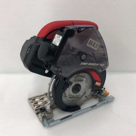 ДД MAX マックス 18V 充電式集じん丸のこ 充電器・充電池2個・ケース付 PJ-CS53CDP-BC レッド