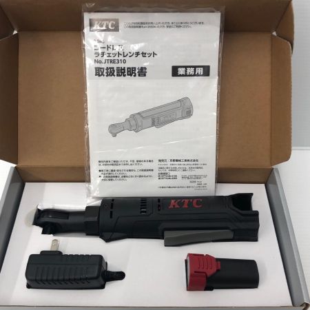 ДД KTC ケーティーシー  ラチェットレンチ 充電器・充電池1個付 JTRE310 ブラック