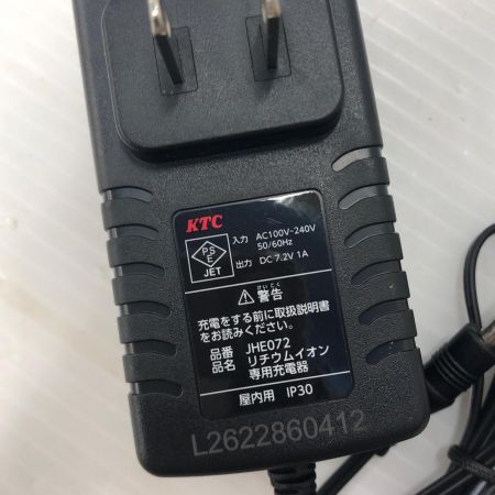 ДД KTC ケーティーシー  ラチェットレンチ 充電器・充電池1個付 JTRE310 ブラック