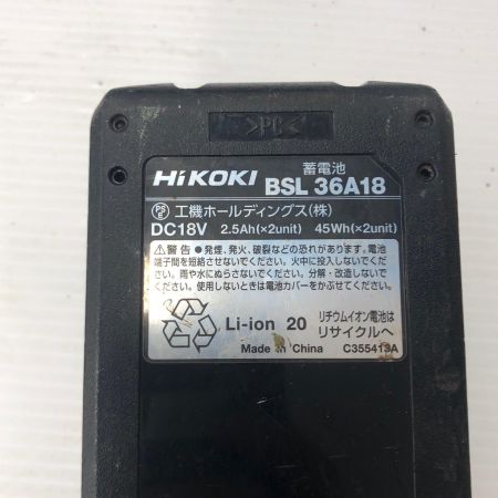 ДД HiKOKI ハイコーキ 36V 130mmコードレス式セーバーソー 充電池1個付 CR36DA グリーン