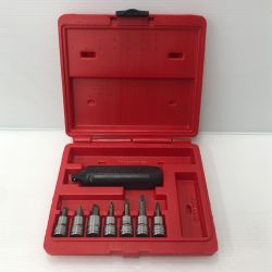 ДД Snap-on スナップオン  3/8インパクトドライバー＆ビット８点セット 208EPIT レッド Sランク