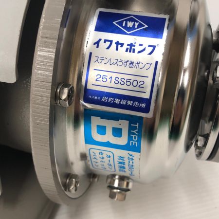 ДД 岩谷電機製作所 イワヤポンプ 251SS502
