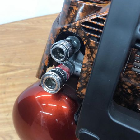 ДД MAX マックス 塗装対応コンプレッサー 100v AK-L1270E2P オレンジ