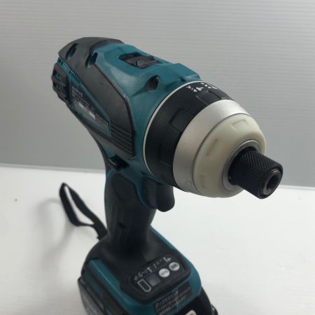 ДД MAKITA マキタ 18v 充電式4モードインパクトドライバ 充電器・充電池2個・ケース付 TP141DRGX ブルー
