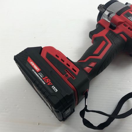 ДД ASTRO PRODUCTS アストロプロダクツ 18v インパクトレンチ 充電器・充電池1個・ケース付 IW876-350N レッド