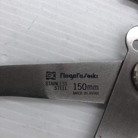 ДД 新潟精機 目盛付内外兼用キャリパ 150mm GCC-150