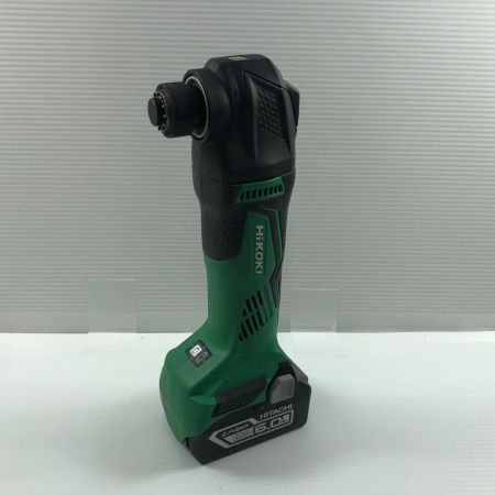 ДД HiKOKI ハイコーキ 18v 充電式マルチツール 充電池2個/ケース付 CV18DBL グリーン